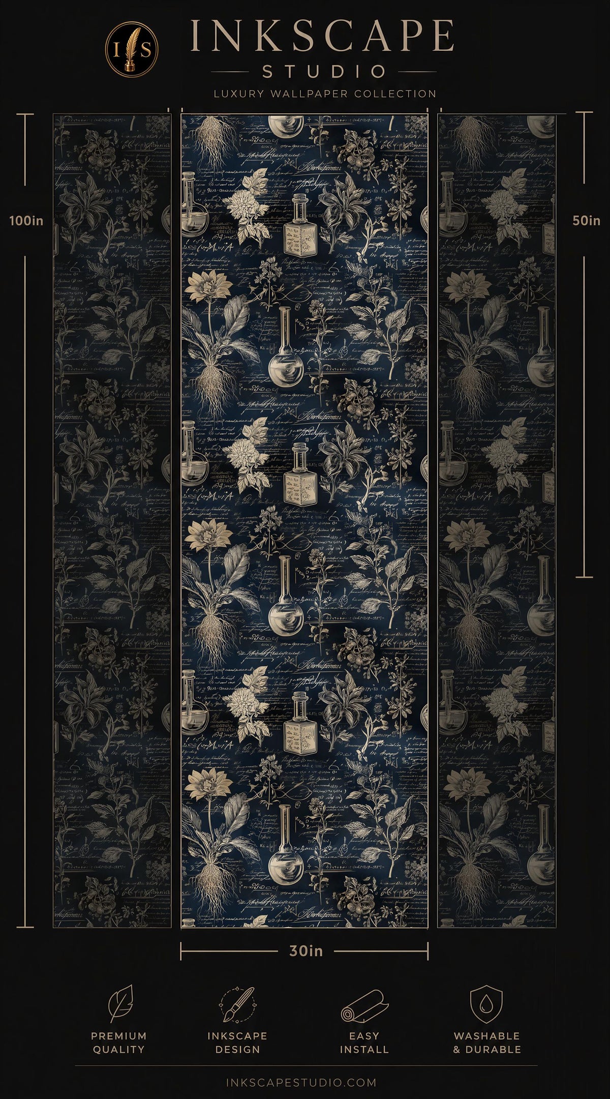 The image is a collage of three images, each depicting a different scene with various objects and text. The images are arranged in a vertical format, with the top image being the largest and the bottom image being the smallest. The text in the image provides information about the content and features of the images, such as "Premium quality", "Easy to install", and "Washable & durable".